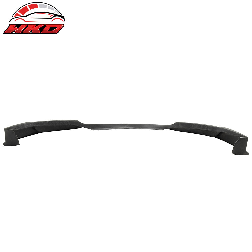 Fits 10-12 Ford Mustang V6 Only Front Bumper Lip Spoiler Unpainted Black PU