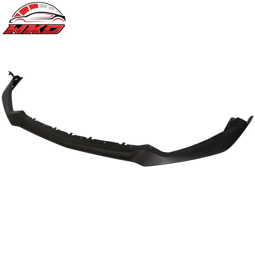 Fits 15-17 Mustang Front Bumper Lip Spoiler Performance Style Unpainted Black PU