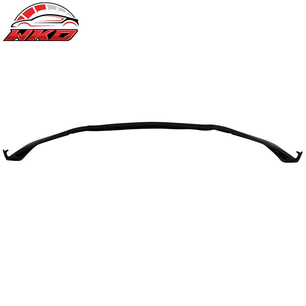 Fits 15-17 Mustang Front Bumper Lip Spoiler Performance Style Unpainted Black PU