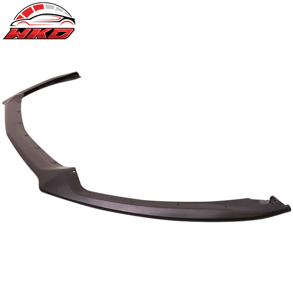 Fits 15-17 Ford Mustang Front Bumper Lip Spoiler Kit OE Style Unpainted Black PU