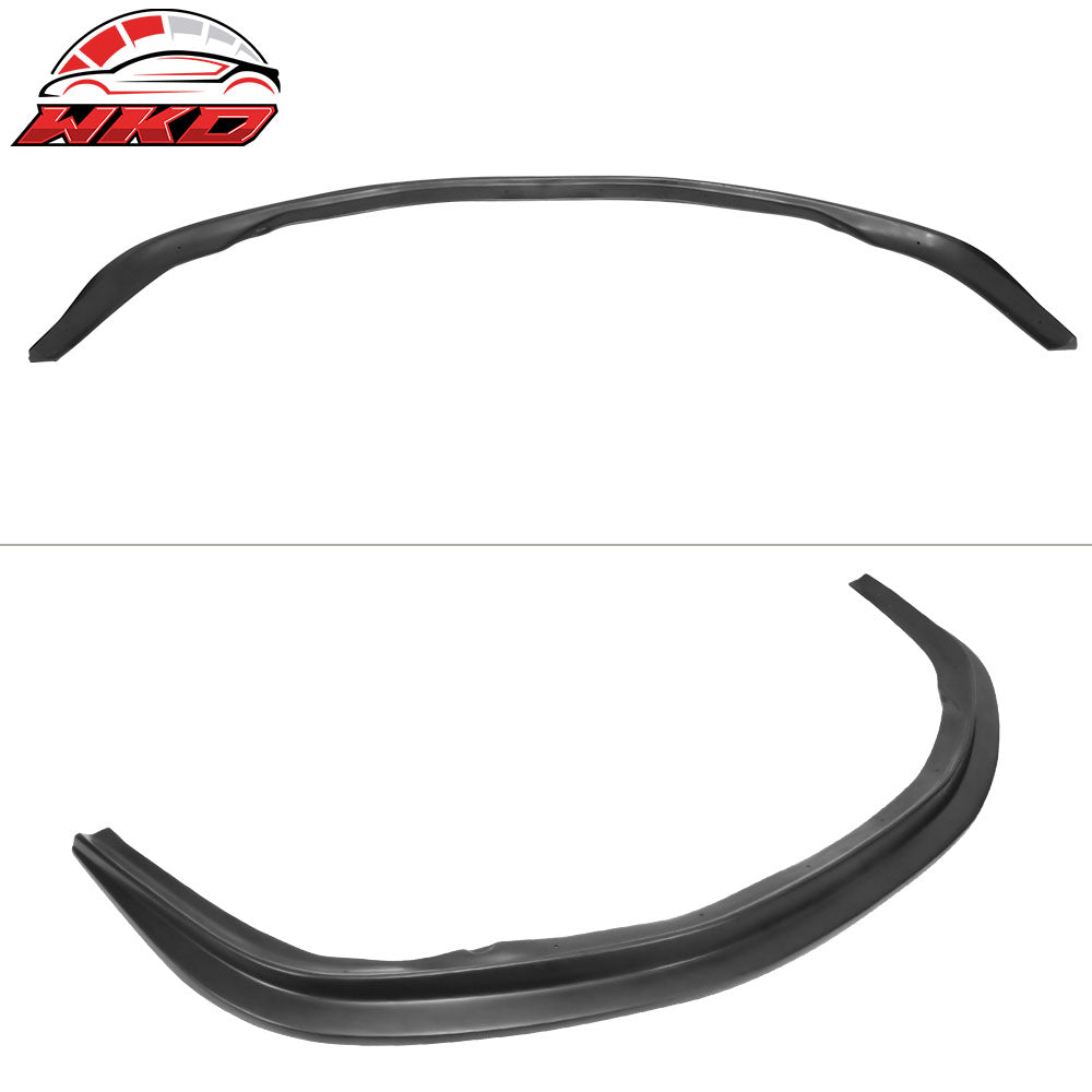 Fits 01-02 Honda Accord Front Bumper Lip Spoiler PU MDA Unpainted Chin Splitter
