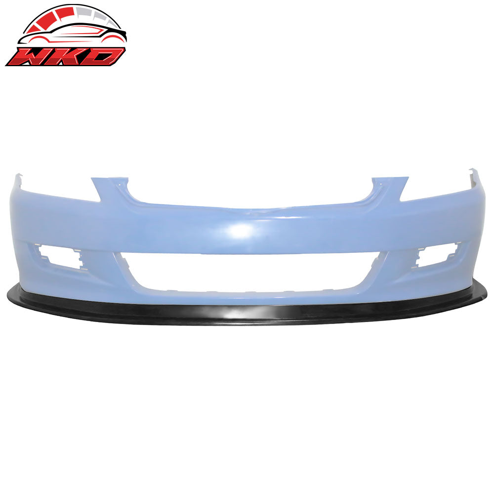 Fits 06-07 Honda Accord Coupe MDA Style Front Bumper Lip Spoiler