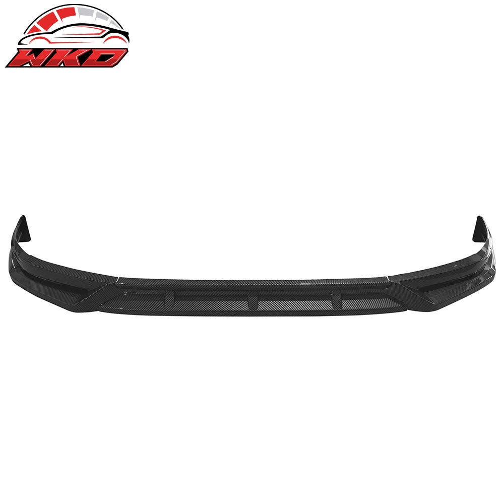 2023-26 Honda Accord IK V4 Style Front Bumper Lip Spoiler Carbon Fiber Print | Wholesale