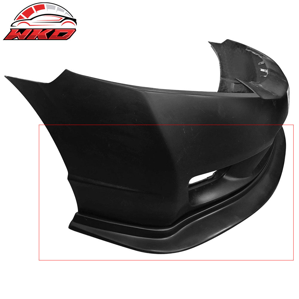 Fits 09-11 Honda Civic FA5 Ikon Aero DP Front Lip Bumper Splitter