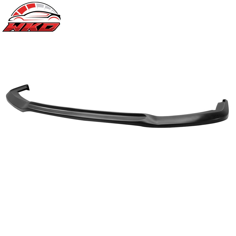 Fits 12-13 Honda Civic 2-Door Coupe Unpainted Black Front Bumper Lip Spoiler PU