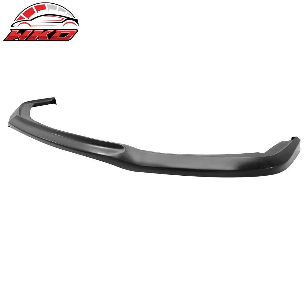 Fits 12-13 Honda Civic 2-Door Coupe Unpainted Black Front Bumper Lip Spoiler PU