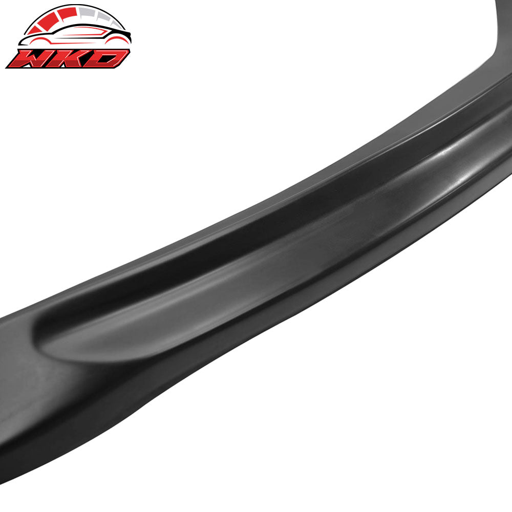Fits 12-13 Honda Civic 2-Door Coupe Unpainted Black Front Bumper Lip Spoiler PU