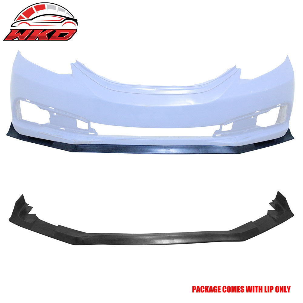 Fits 13-15 Honda Civic Sedan IKFM Style Front Bumper Lip Lower Chin Spoiler PU