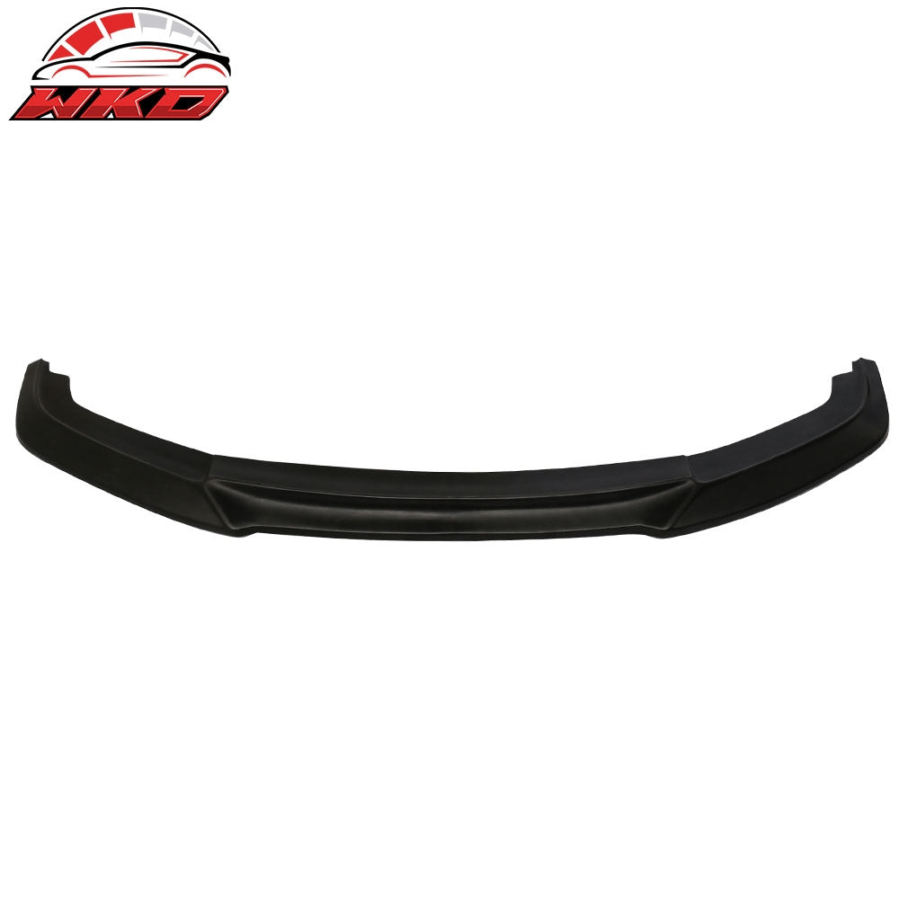 Fits 16-18 Honda Civic IKON GT Style Unpainted Front Bumper Lip Splitter PU