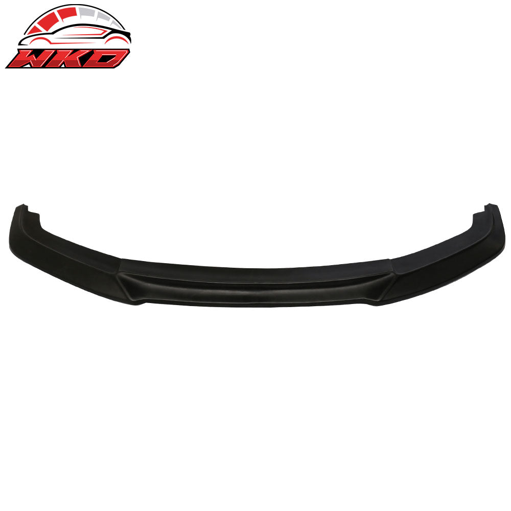 Fits 16-18 Honda Civic IKON GT Style Unpainted Front Bumper Lip Splitter PU