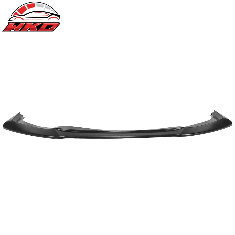 Fits 17-21 Honda Civic Si 4DR Hatchback GT Style Front Bumper Lip Black 1PC PU