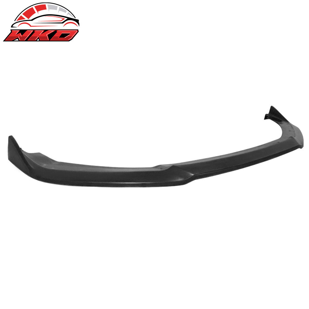 2019-21 Honda Civic CS Style Front Bumper Lip Spoiler Unpainted Black PU | Wholesale
