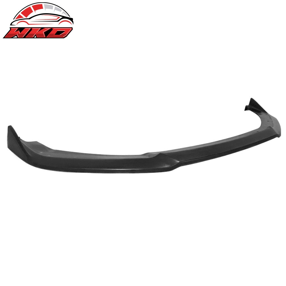 2019-21 Honda Civic CS Style Front Bumper Lip Spoiler Unpainted Black PU | Wholesale
