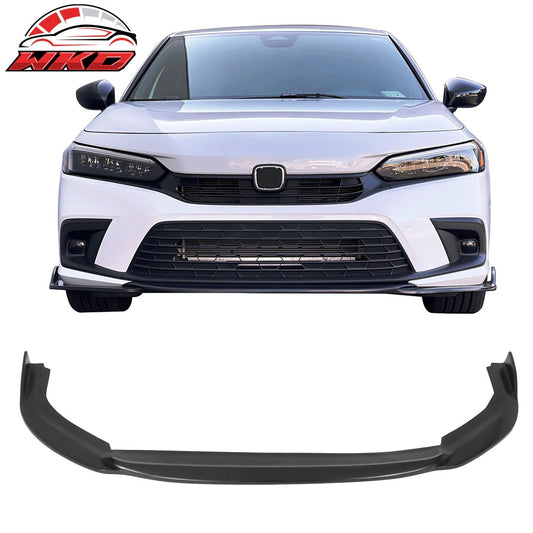 Wholesale 22-24 Honda Civic 11th Gen IK1 Style Front Bumper Lip Spoiler Unpainted PU