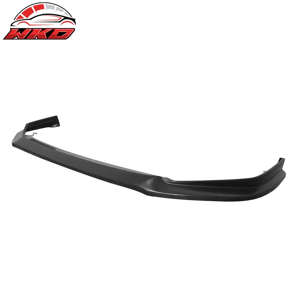 Fits 22-24 Honda Civic 11th Gen IK2 Style Unpainted Front Bumper Lip Spoiler PU