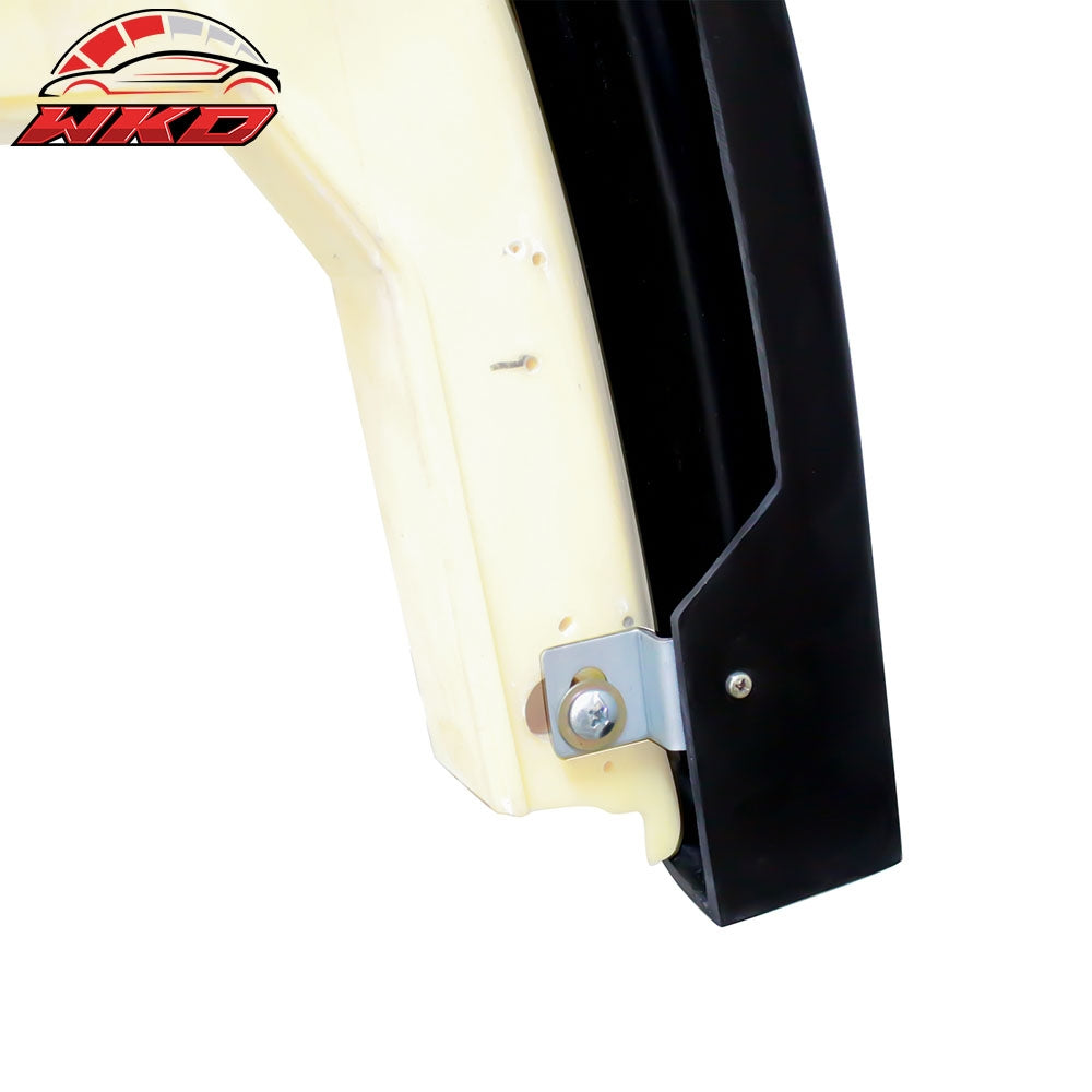 Fits 22-24 Honda Civic 11th Gen IK2 Style Unpainted Front Bumper Lip Spoiler PU