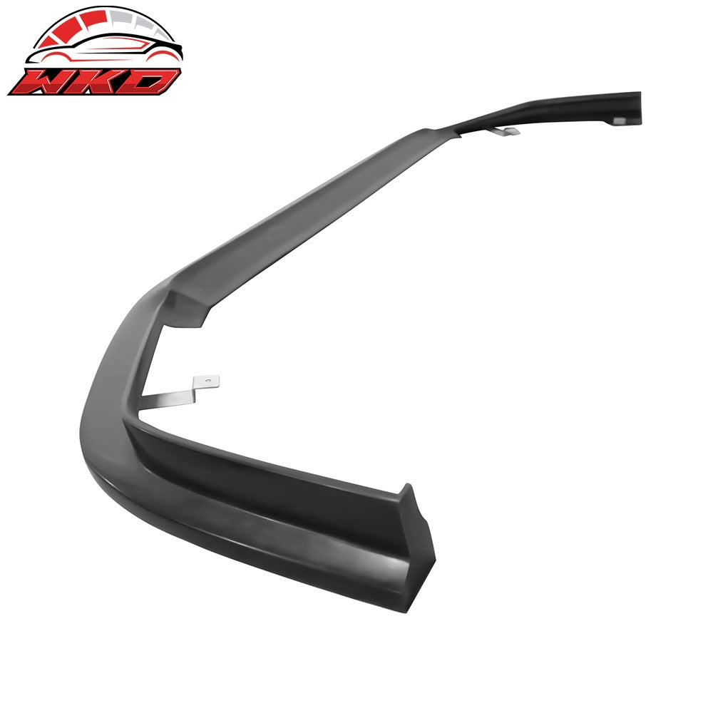 Fits 22-24 Honda Civic 11th Gen IK2 Style Unpainted Front Bumper Lip Spoiler PU
