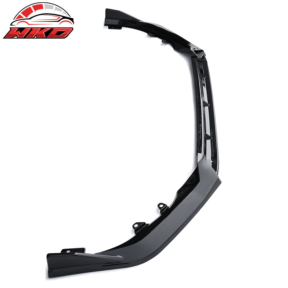 Fits 25-26 Honda Civic IKON Style 3PCS Front Bumper Lip Spoiler Chin Gloss Black