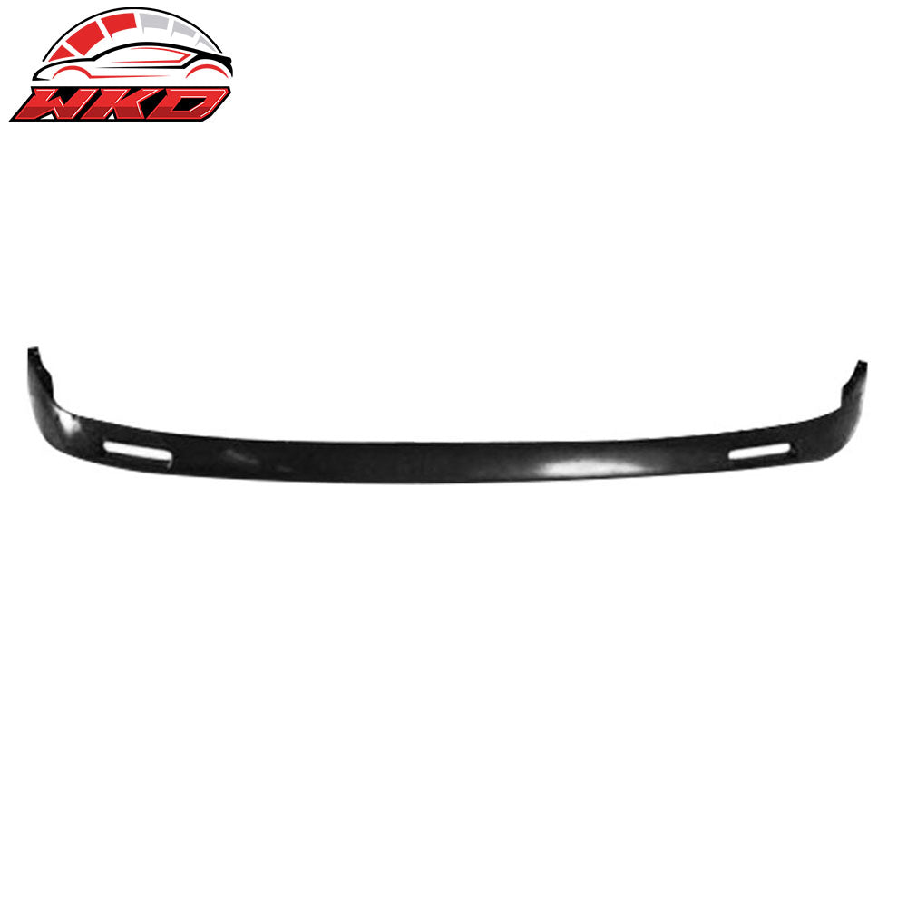 Wholesale 92-95 Honda Civic BYS Style Front Bumper Lip Spoiler Unpainted Black PU