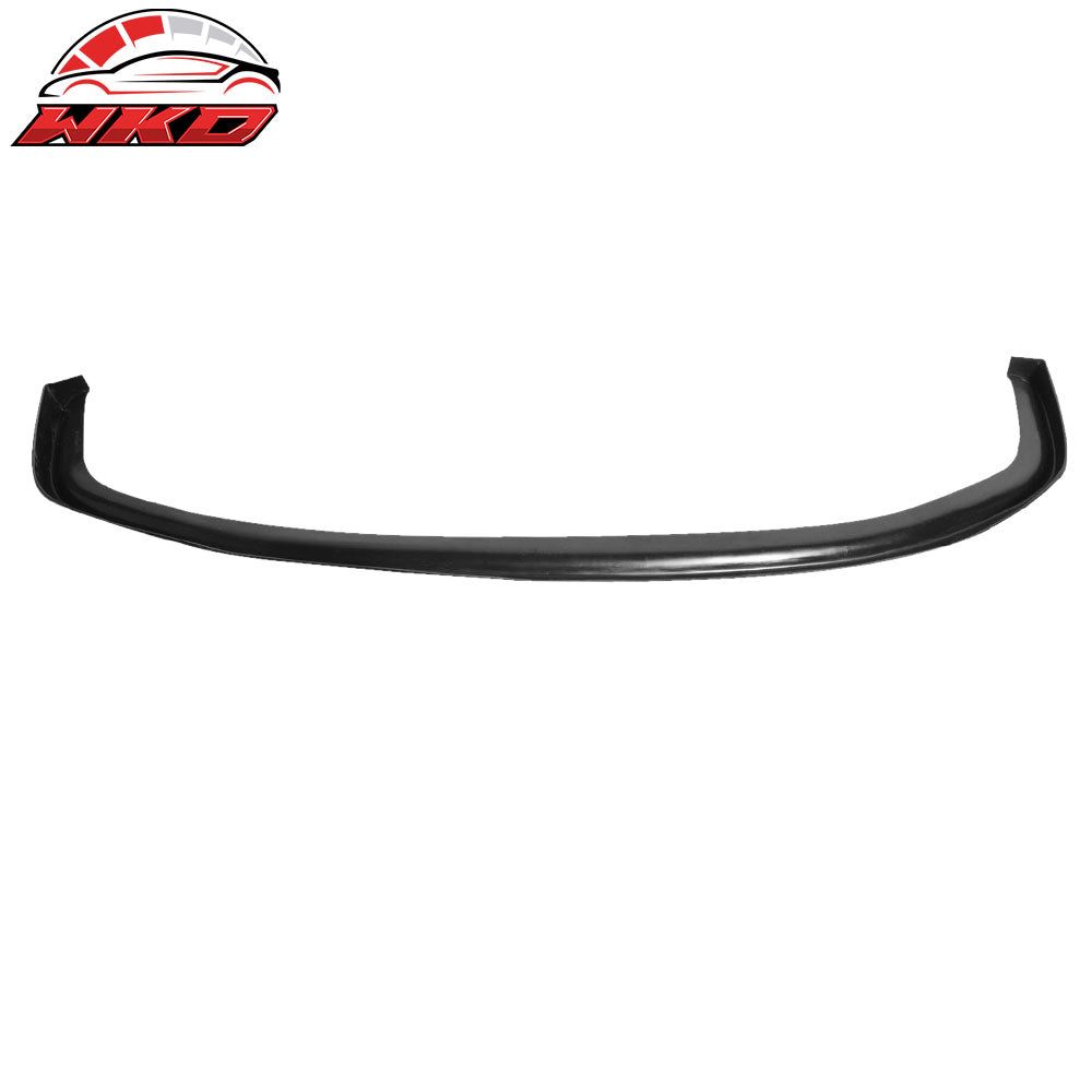 Fits 96-98 Honda Civic SIR Style Unpainted Black Front Bumper Lip Spoiler Kit PU