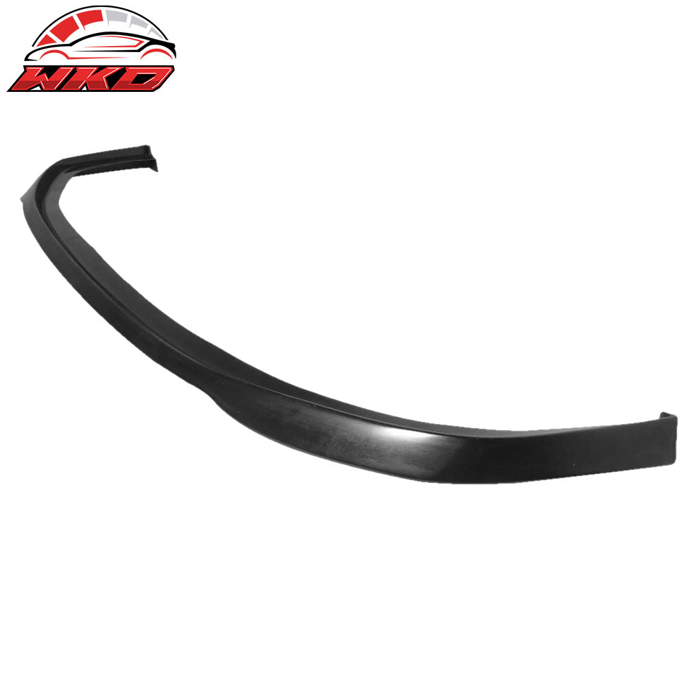 Fits 96-98 Honda Civic SIR Style Unpainted Black Front Bumper Lip Spoiler Kit PU