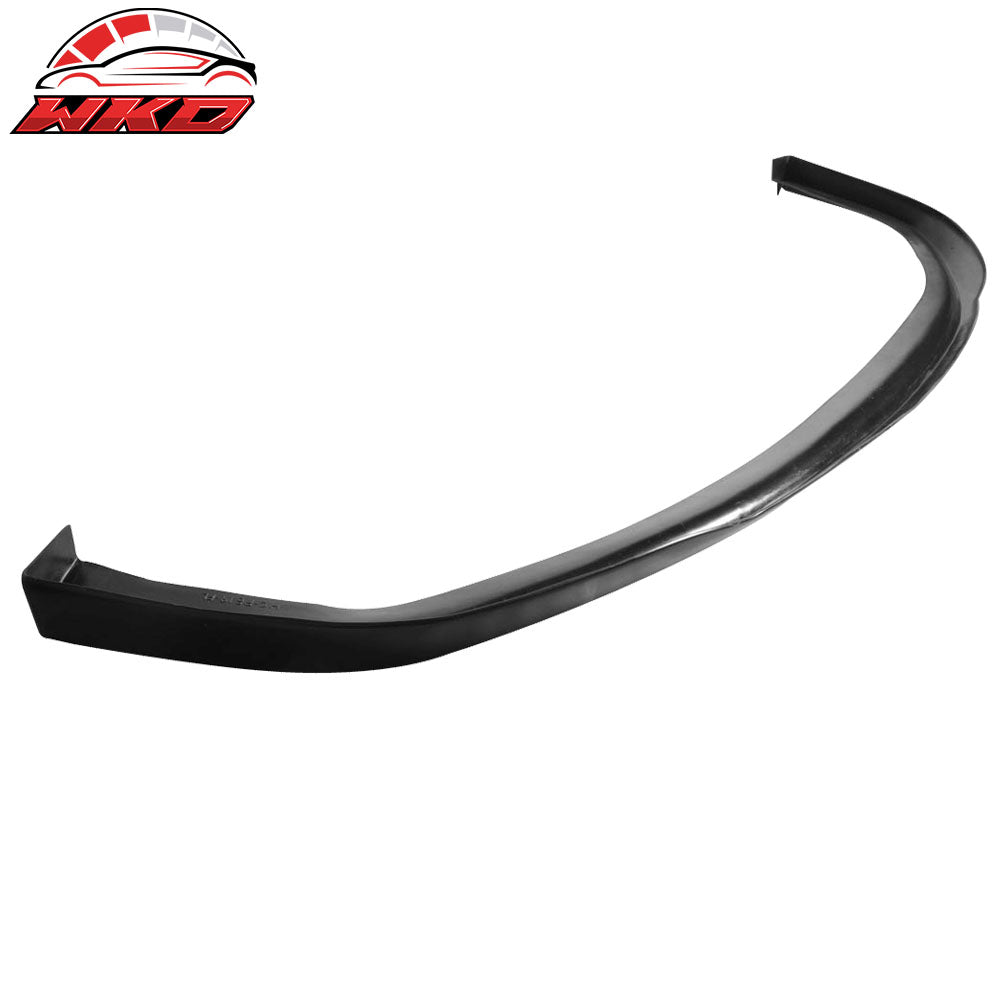 Fits 96-98 Honda Civic SIR Style Unpainted Black Front Bumper Lip Spoiler Kit PU