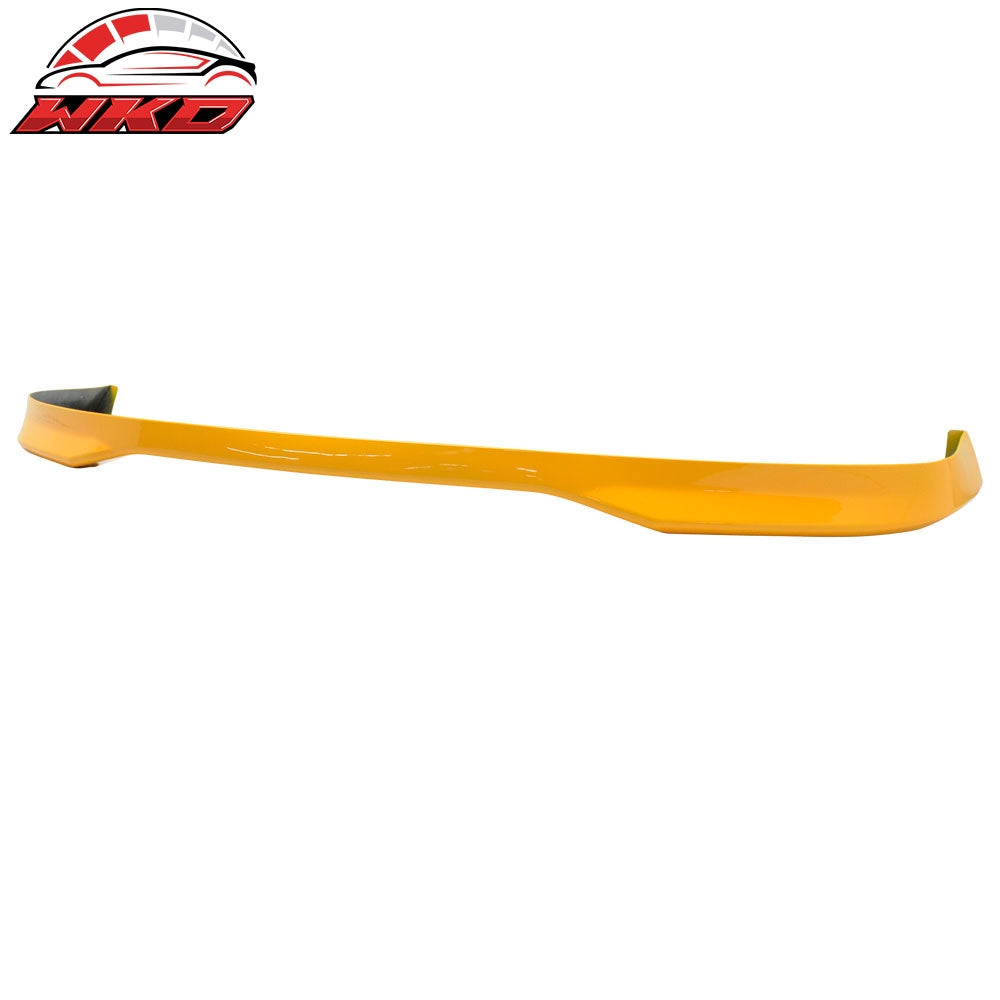 Fits 96-98 Honda Civic EK TR Type R Front Bumper Lip Spoiler PU Orange Splitter
