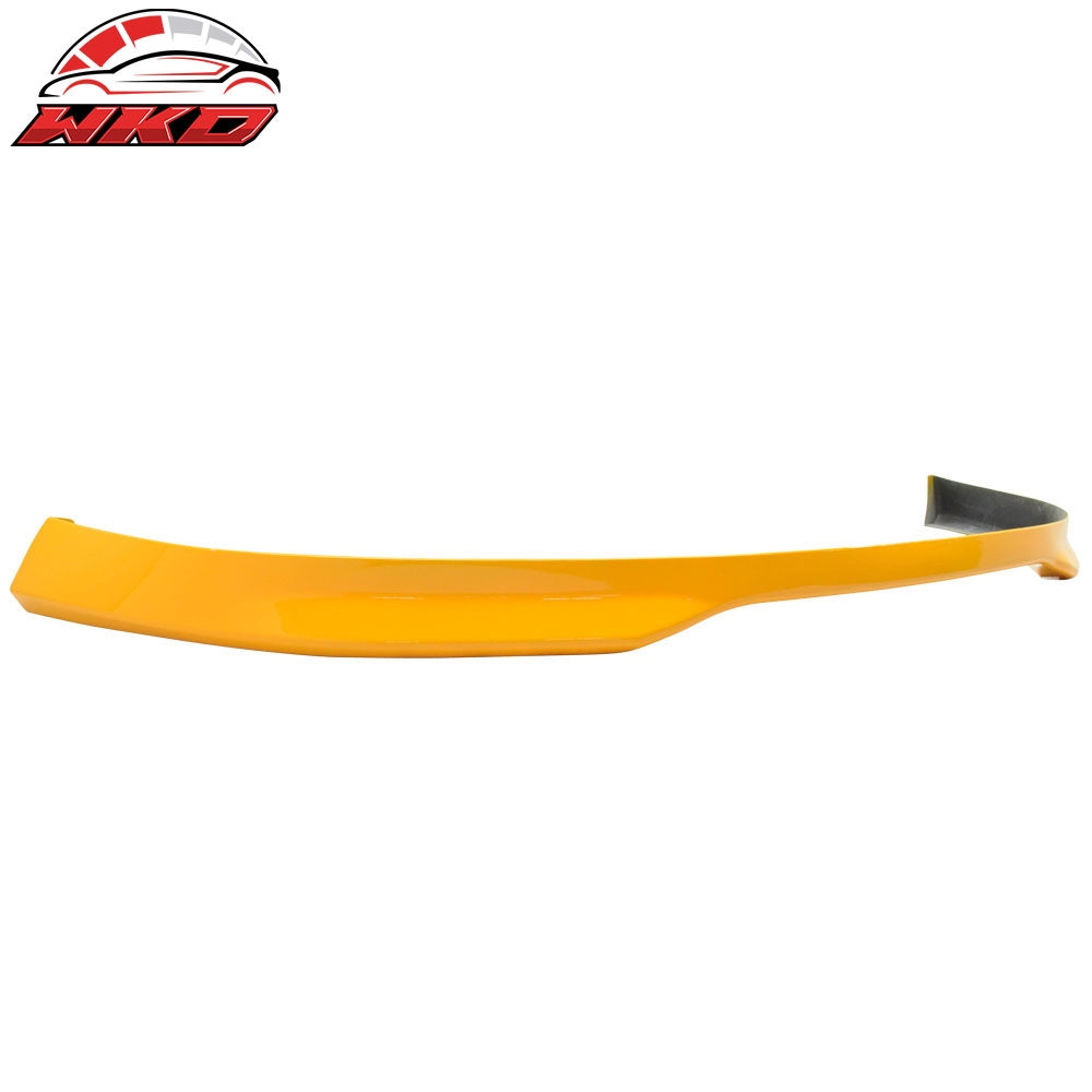 Fits 96-98 Honda Civic EK TR Type R Front Bumper Lip Spoiler PU Orange Splitter