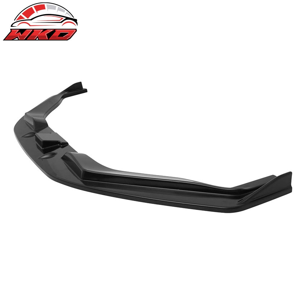 2011-12 Honda CRZ A Type Front Bumper Lip Spoiler Unpainted Black ABS | Wholesale