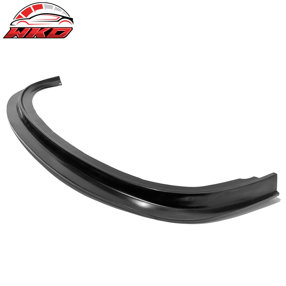 Fits 01-03 Honda Civic MDA Style Front Bumper Lip Spoiler Kit Unpainted Black PU
