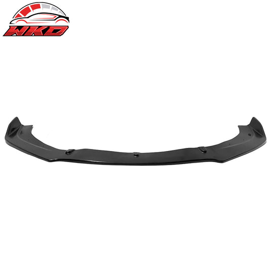 13-17 Nissan Sentra CS Style Front Bumper Lip Spoiler Unpainted Black PU | Wholesale