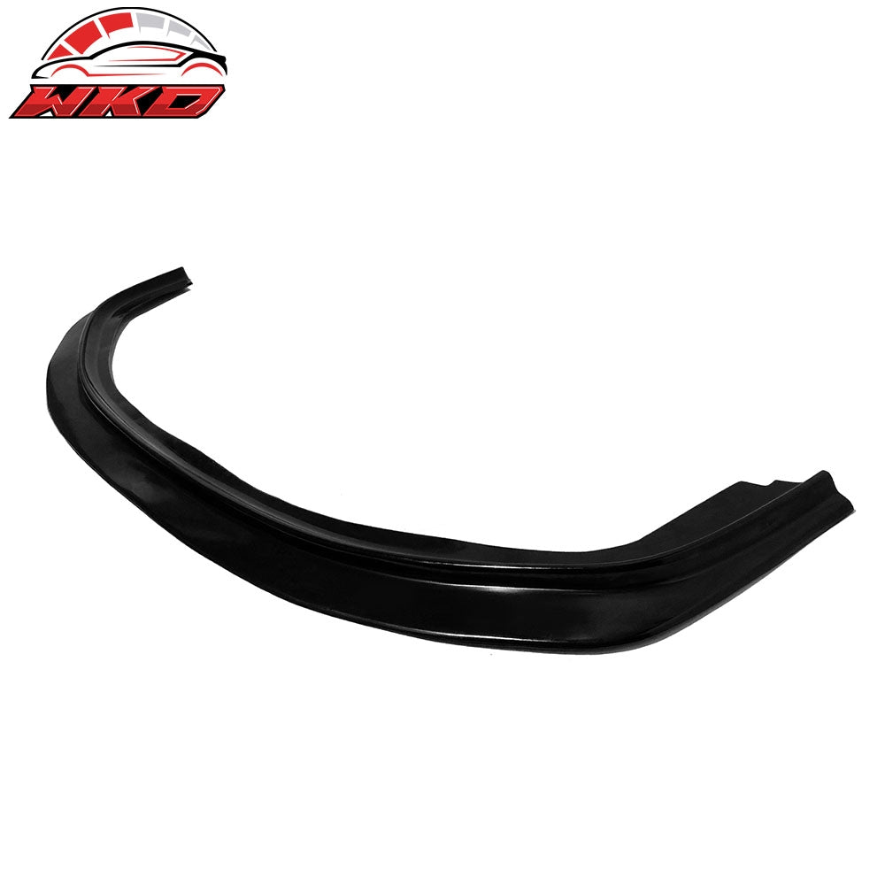 Fits 96-98 Honda Civic DP Style Front Bumper Lip Spoiler Kit Unpainted Black PU