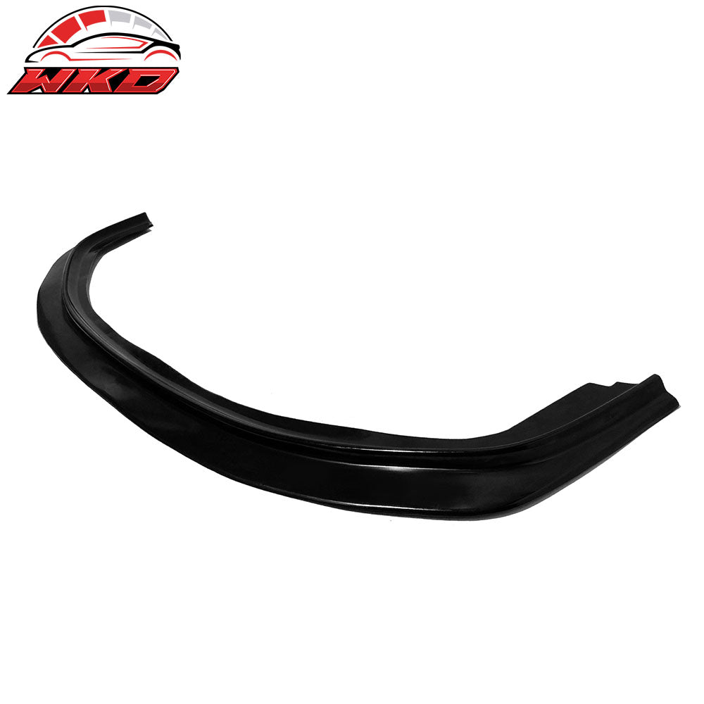 Fits 96-98 Honda Civic DP Style Front Bumper Lip Spoiler Kit Unpainted Black PU