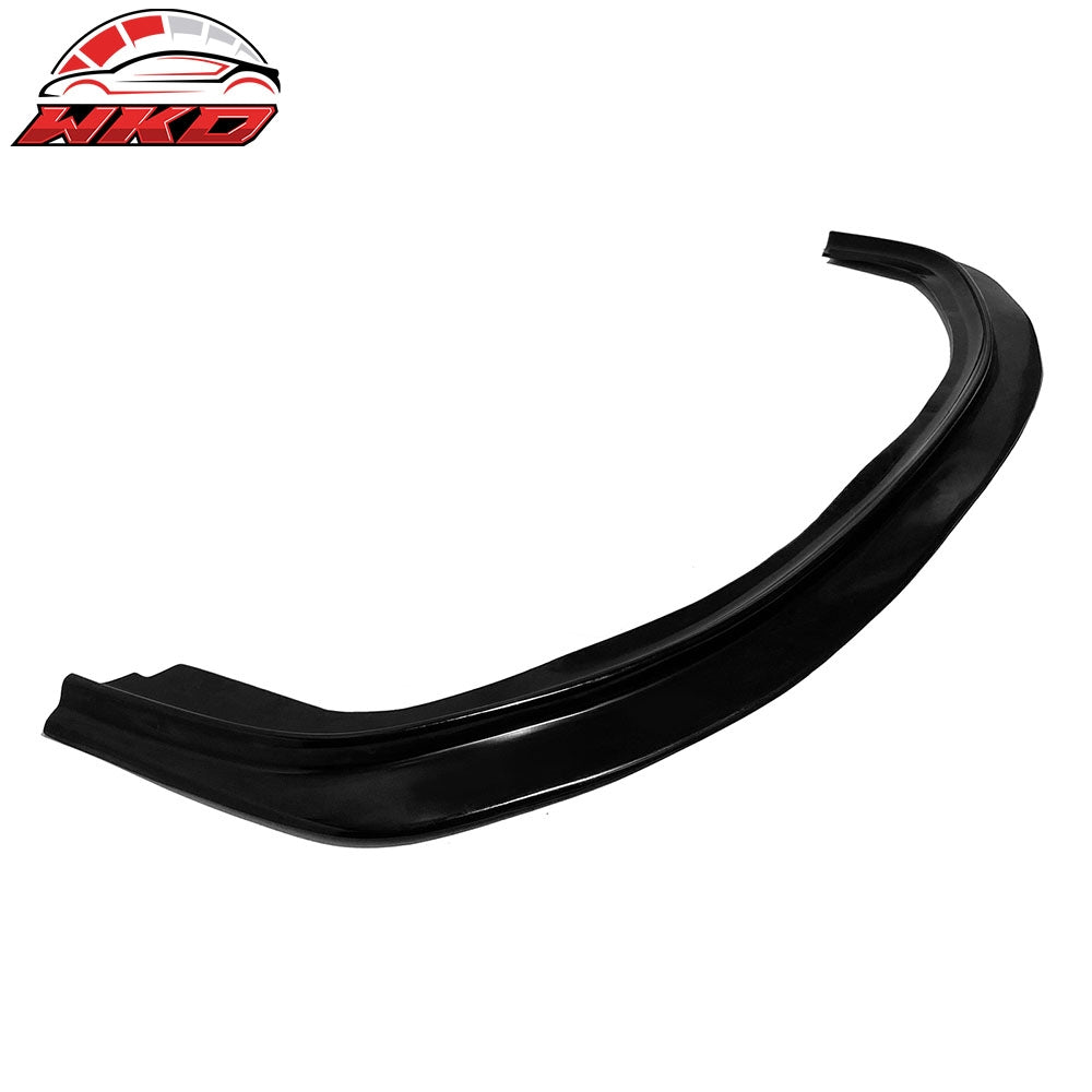 Fits 96-98 Honda Civic DP Style Front Bumper Lip Spoiler Kit Unpainted Black PU
