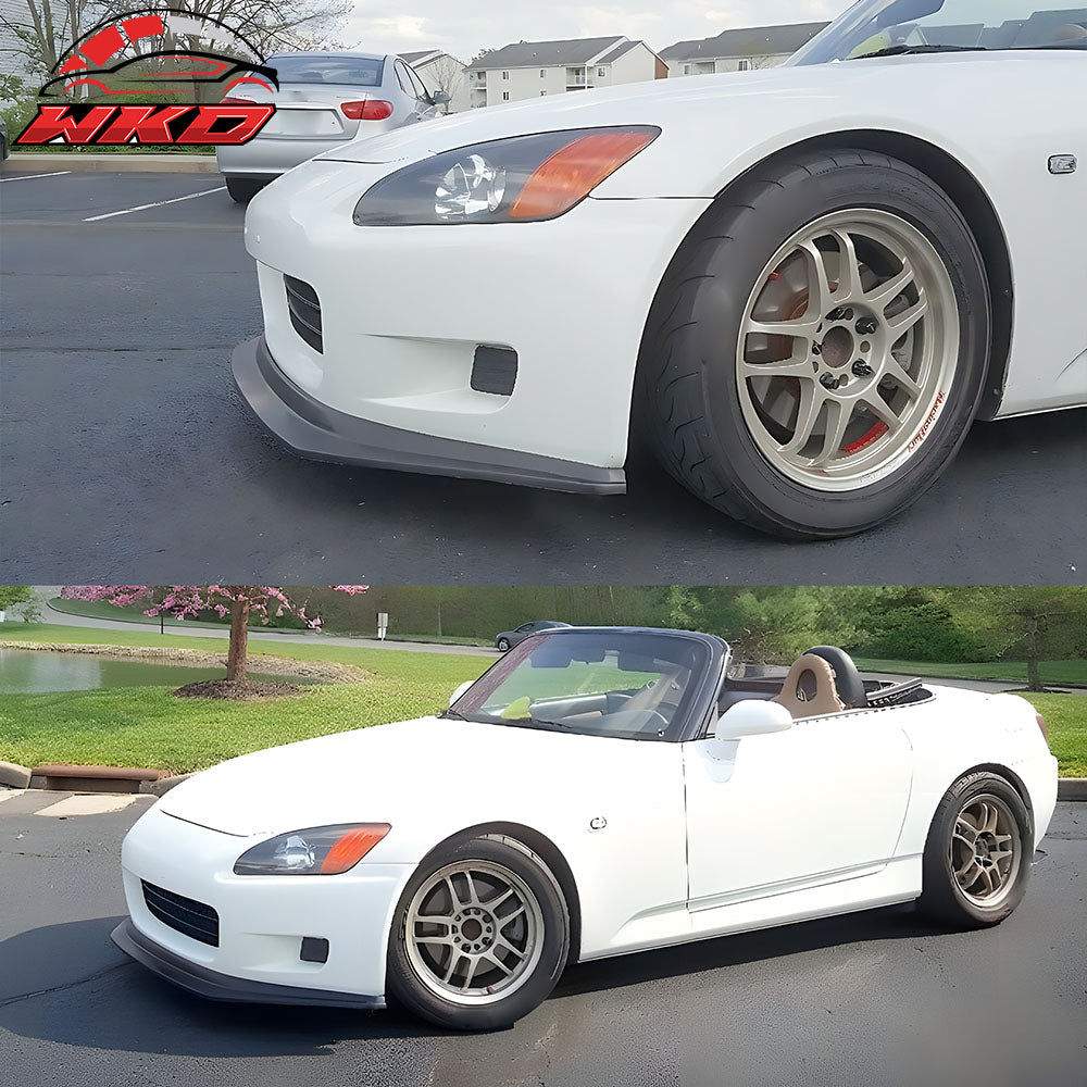 Fits 00-03 Honda S2000 AP1 Front Bumper Lip Spoiler PU MDA Track Spec Style