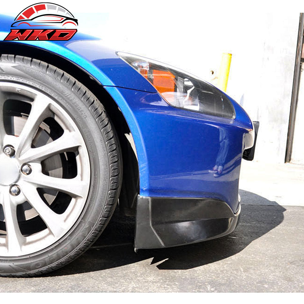 Fits 04-09 Honda S2000 AP2 DS Style Front Bumper Lip Spoiler Chin PU Unpainted