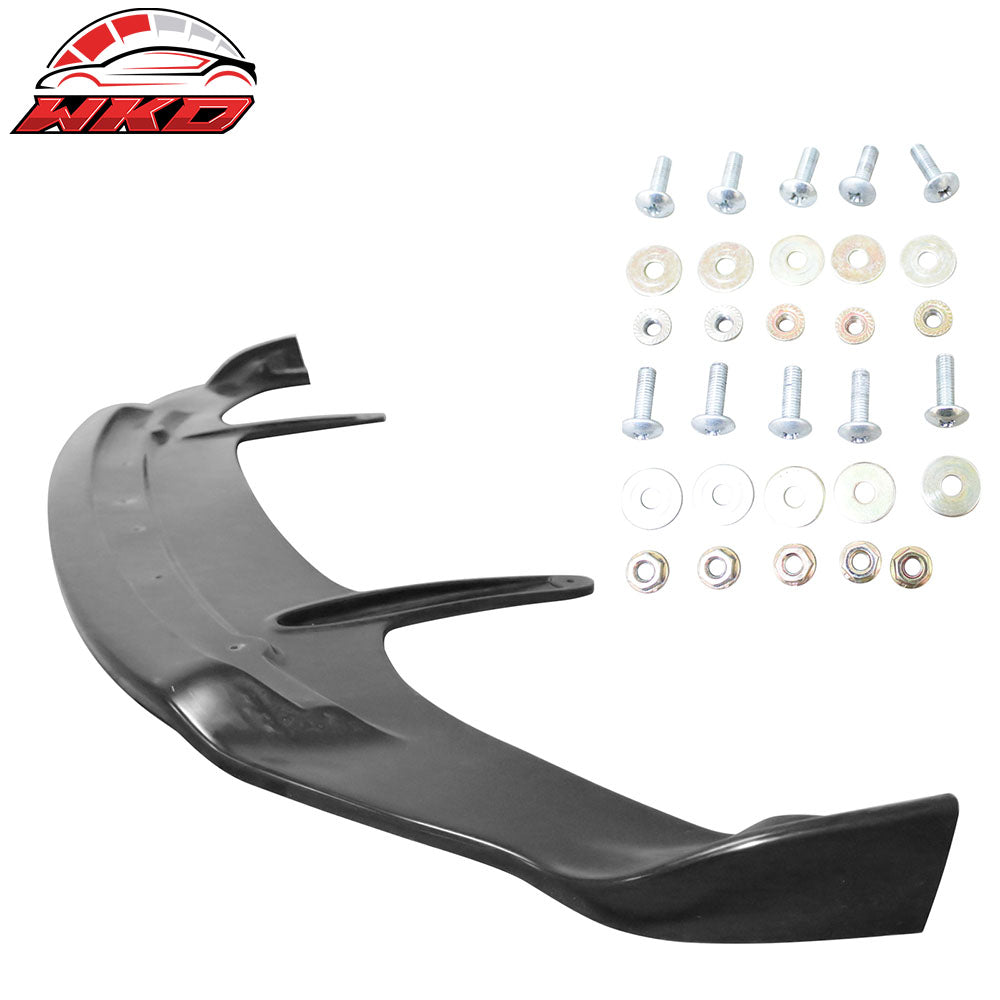 Fit 04-09 Honda S2000 AP2 Front Bumper Lip Mugen Style Spoiler PU Under Splitter