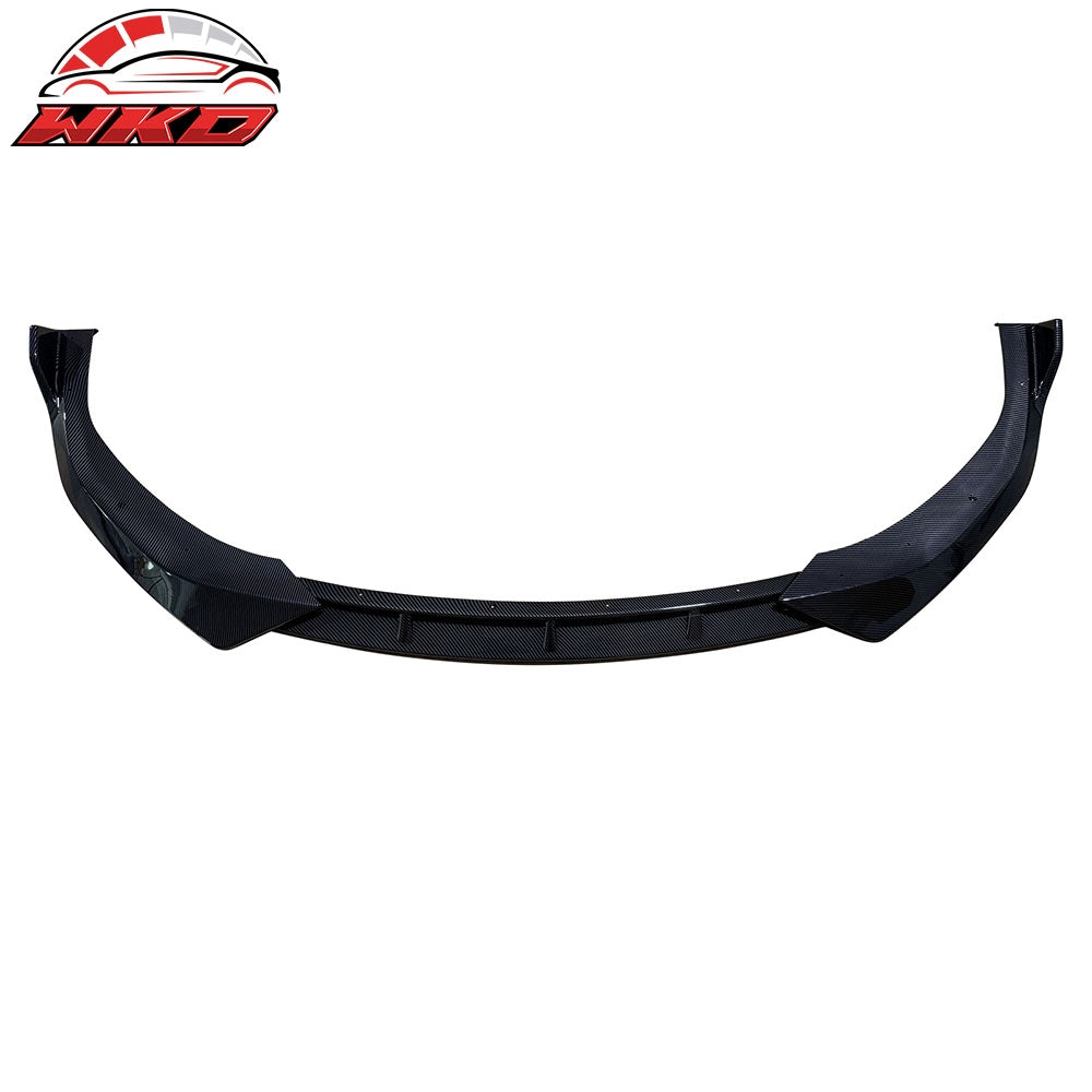 2024-26 Hyundai Sonata IKON V1 3PCS Front Bumper Lip PP Carbon Fiber Print | Wholesale