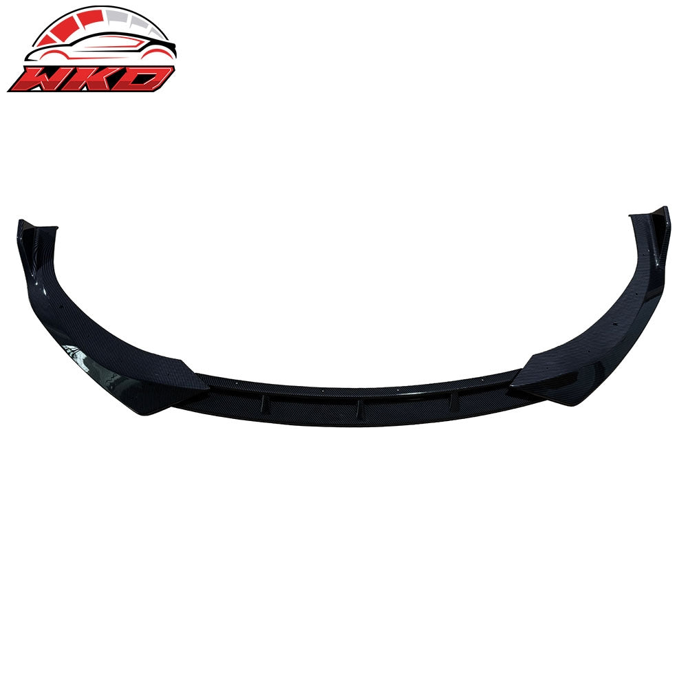 2024-26 Hyundai Sonata N Line IKON V1 3PC Front Bumper Lip Carbon Fiber Print | Wholesale