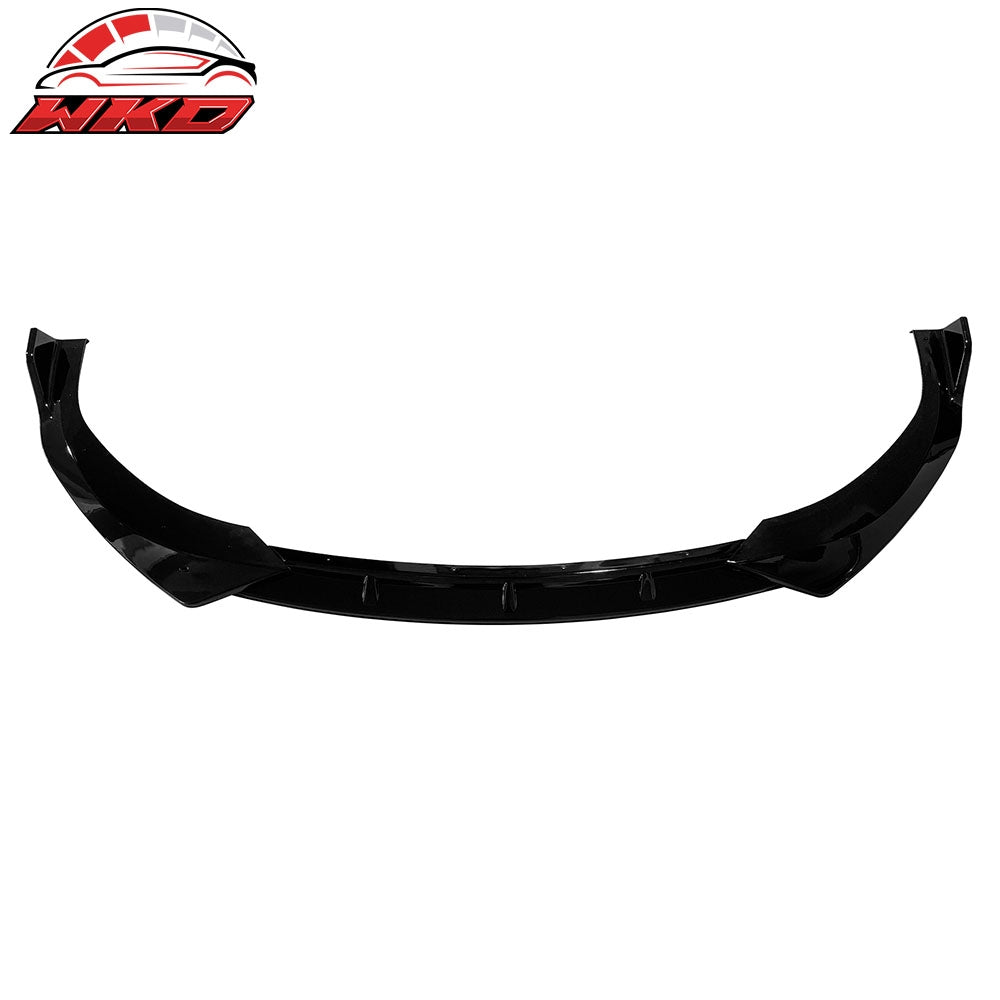2024-26 Hyundai Sonata N Line IKON V1 Style 3PCS Front Bumper Lip Gloss Black | Wholesale