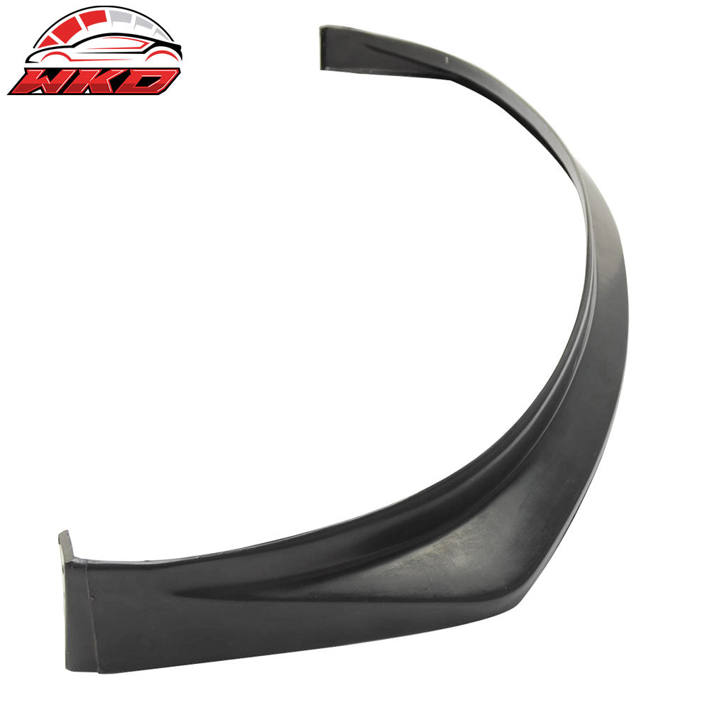 Fits 06-07 Infiniti G35 Sport Front Bumper Lip Spoiler Kit Unpainted Black PU
