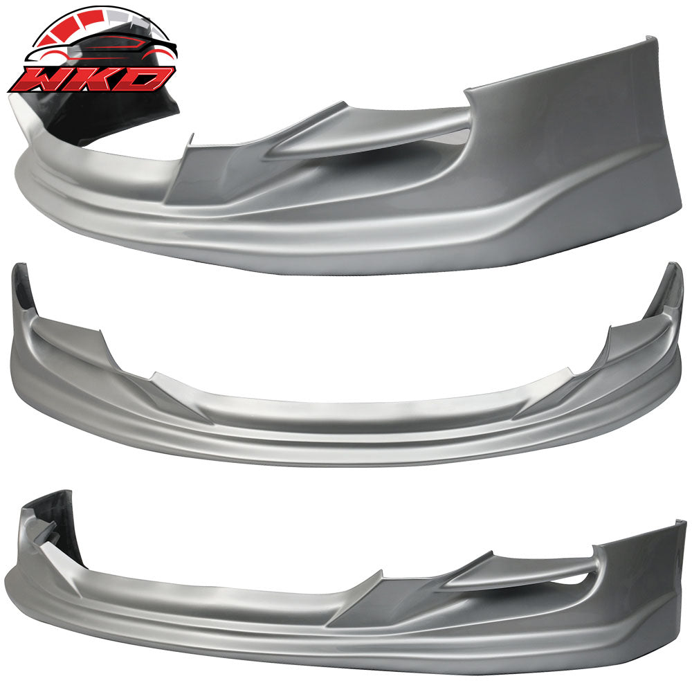 Fits 08-14 Infiniti G37 Front Bumper Lip Painted Liquid Platinum Metallic #K23