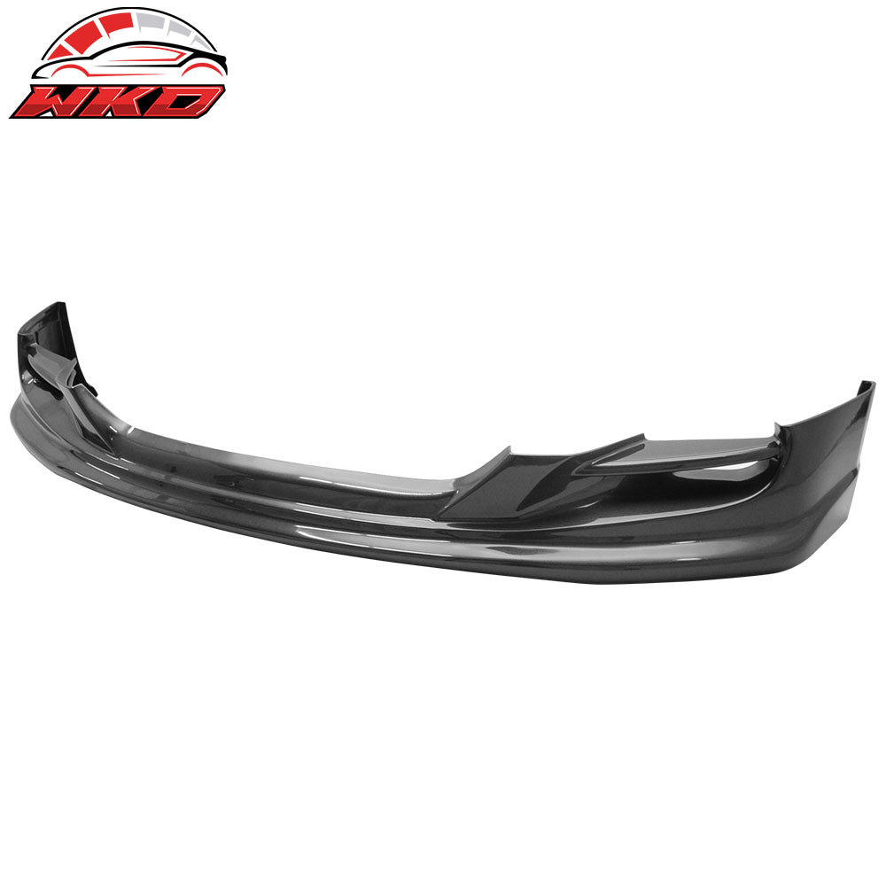 Fits 08-14 Infiniti G37 & Q60 TS Style Unpainted Front Bumper Lip Spoiler PU