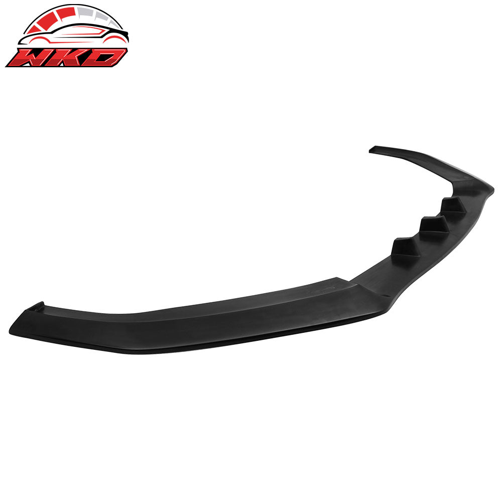 Fits 17-22 Infiniti Q60 IKON V3 Style Front Bumper Lip Spoiler Splitter Chin PU