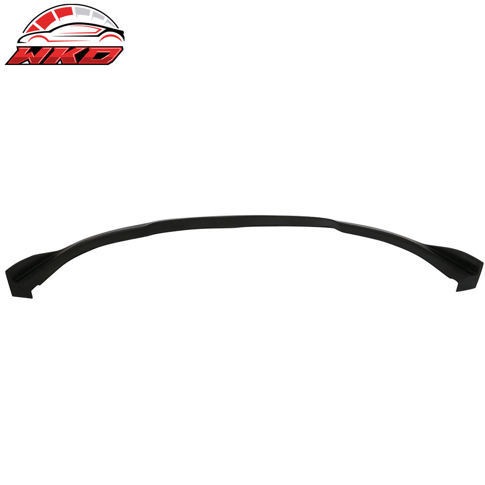 Fit 09-15 Mitsubishi Lancer CS Style Front Bumper Lip Spoiler Guard Unpainted PU