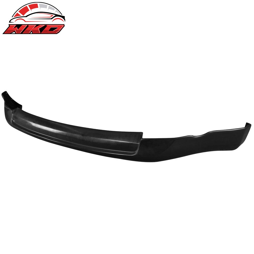 Fits 03-05 Nissan 350Z ING-S Style Front Bumper Lip Spoiler Unpainted Black PU