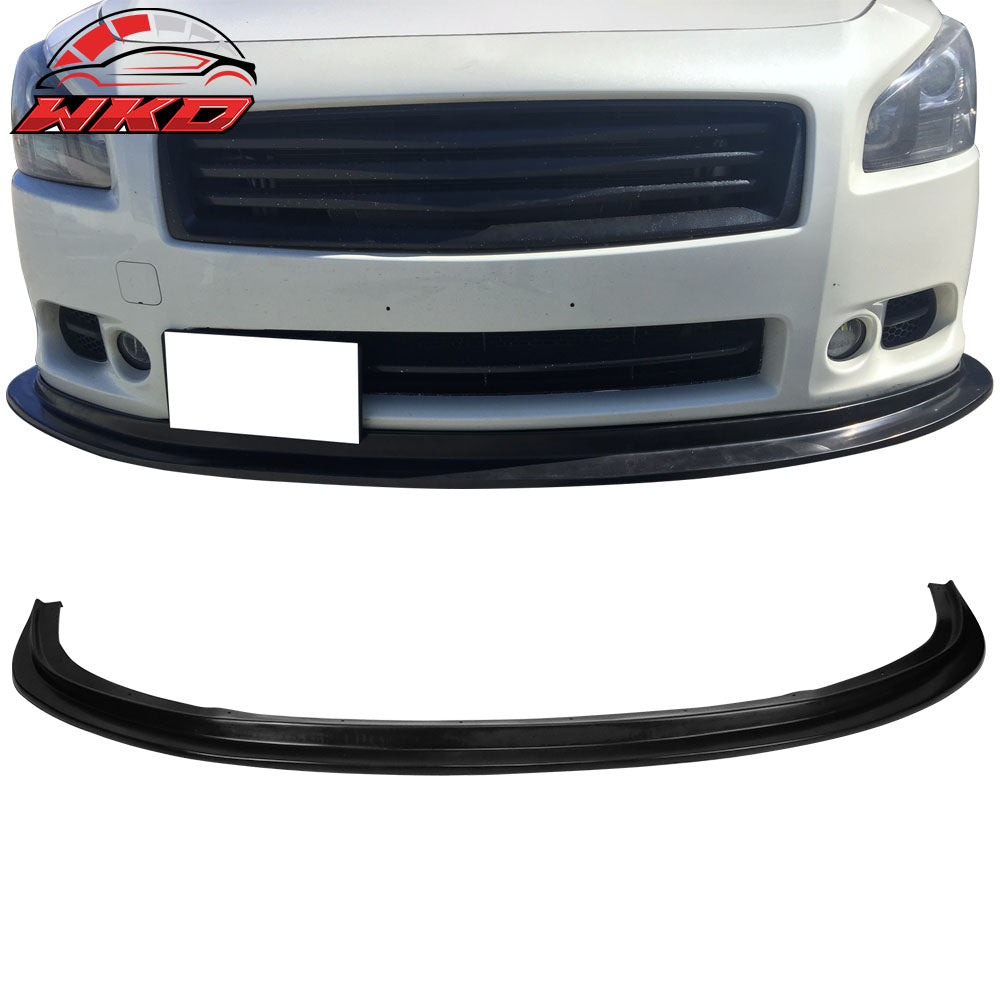 Fits 09-15 Nissan Maxima 7th Gen MDA Style Front Bumper Lip Spoiler - PU