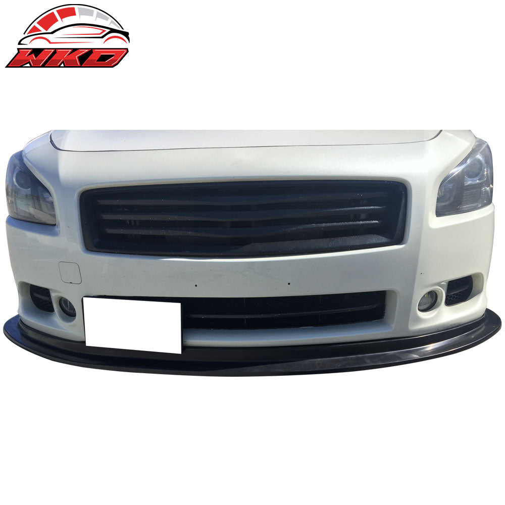 Fits 09-15 Nissan Maxima 7th Gen MDA Style Front Bumper Lip Spoiler - PU