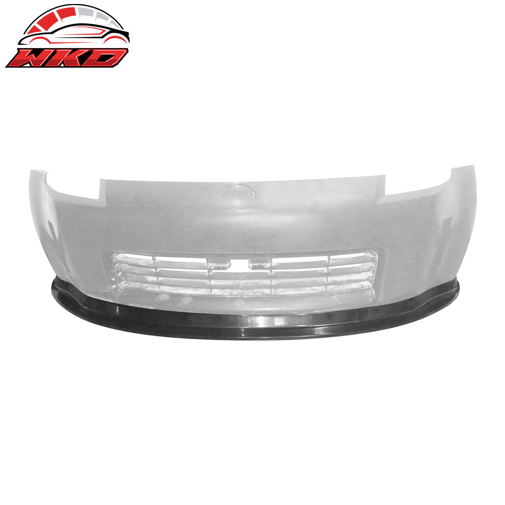 Fits 03-05 Nissan 350z Z33 Unpainted Front Bumper Lip Spoiler Guard MDA Style