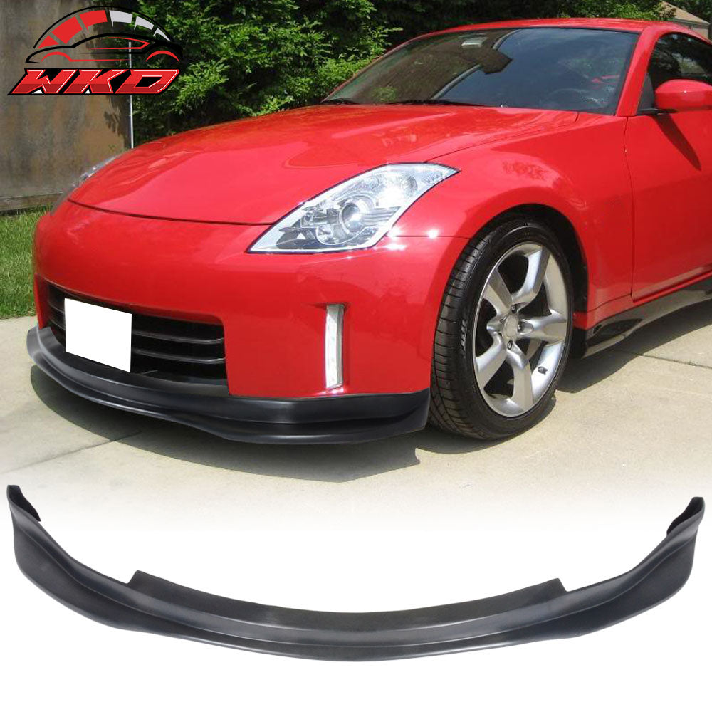 Fits 06-09 Nissan 350Z Fairlady Z33 GT Style Front Bumper Lip Chin Spoiler - PU